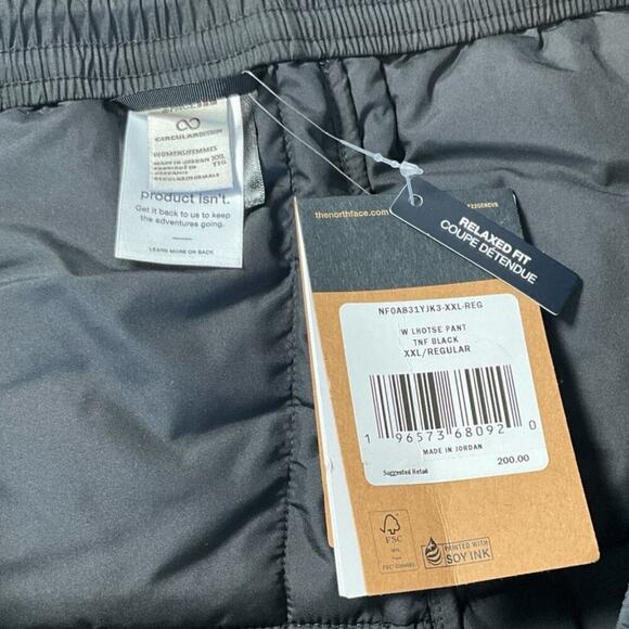 The North Face Lhotse Relaxed Fit Puffer Thermoball Ski Black XXL Regular NWT - Picture 12 of 13